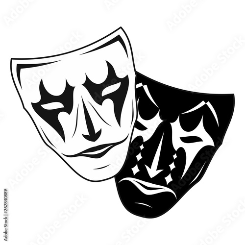 Theatrical mask_3