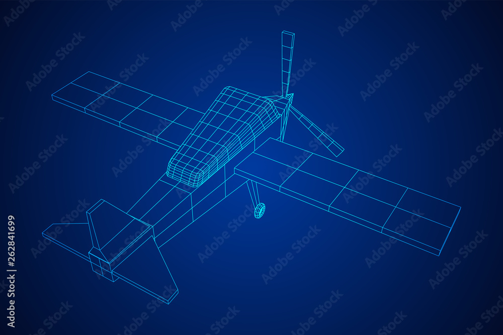 Plane Abstract polygonal wireframe airplane. Travel aircraft, tourism and vacation concept. Wireframe low poly mesh vector illustration Plane Abstract polygonal wireframe airplane. Travel aircraft, tourism and vacation concept. Wireframe low poly mesh vector illustration