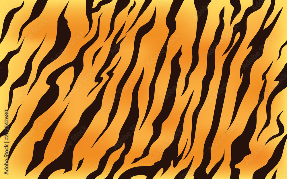 Print stripe animals jungle tiger fur texture pattern seamless ...