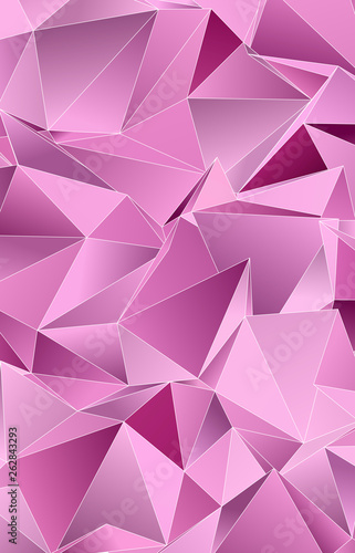 3d Triangles  abstract  background. Design wallpaper.