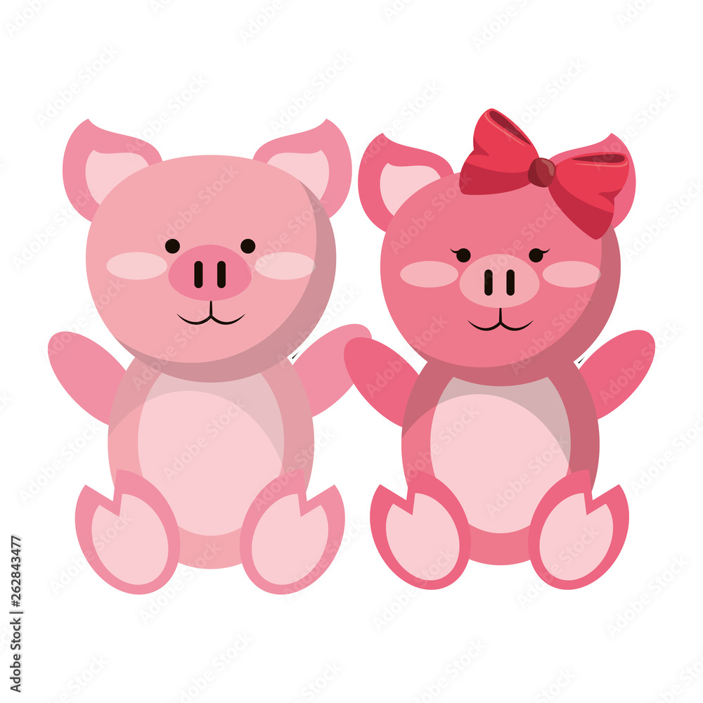 Cute animals couple Cute animals couple