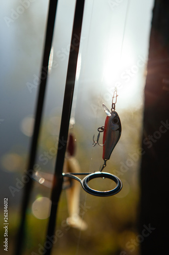 Fishing gear in the sun