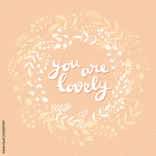 You are lovely5