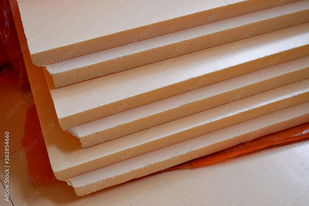 Extruded polystyrene foam boards Stock Photo Adobe Stock