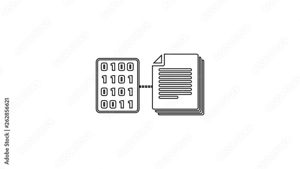 Grey Smart contract line icon on white background. Blockchain technology, cryptocurrency mining, bitcoin, altcoins, digital money market. 4K Video motion graphic animation Grey Smart contract line icon on white background. Blockchain technology, cryptocurrency mining, bitcoin, altcoins, digital money market. 4K Video motion graphic animation