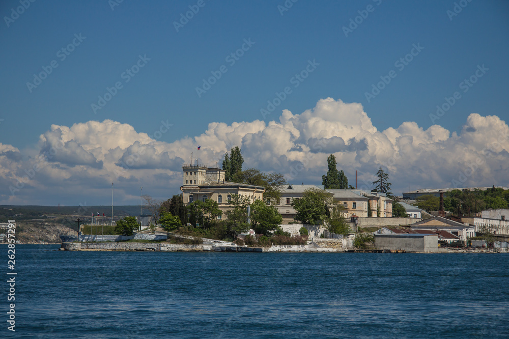 Ships at the military port of Sevastopol on May 9 Ships at the military port of Sevastopol on May 9