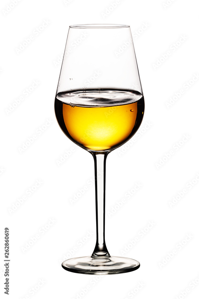 Drinks in glass glasses, glasses, on white background Drinks in glass glasses, glasses, on white background