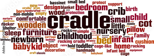 Cradle word cloud