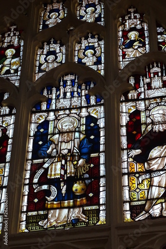 Inside St Edmundsbury Cathedral - Bury St Edmunds  Suffolk  England  UK