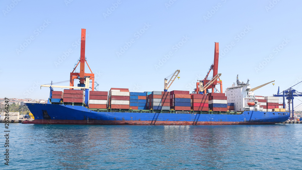 Fototapeta premium Container Ship in port