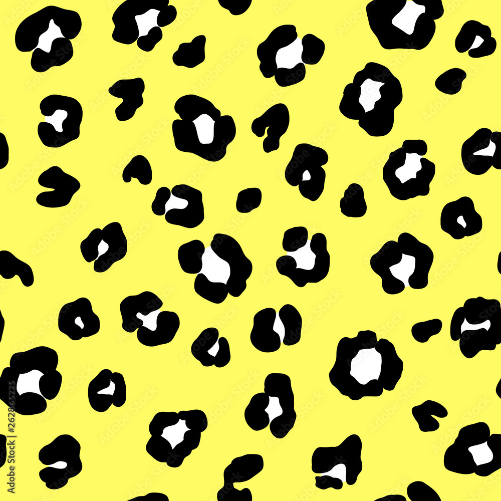 Vector illustration of seamless leopard pattern. Animal print Vector illustration of seamless leopard pattern. Animal print