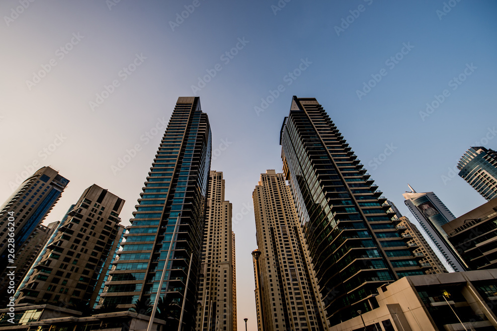 Fototapeta premium Dubai Marina Skyline