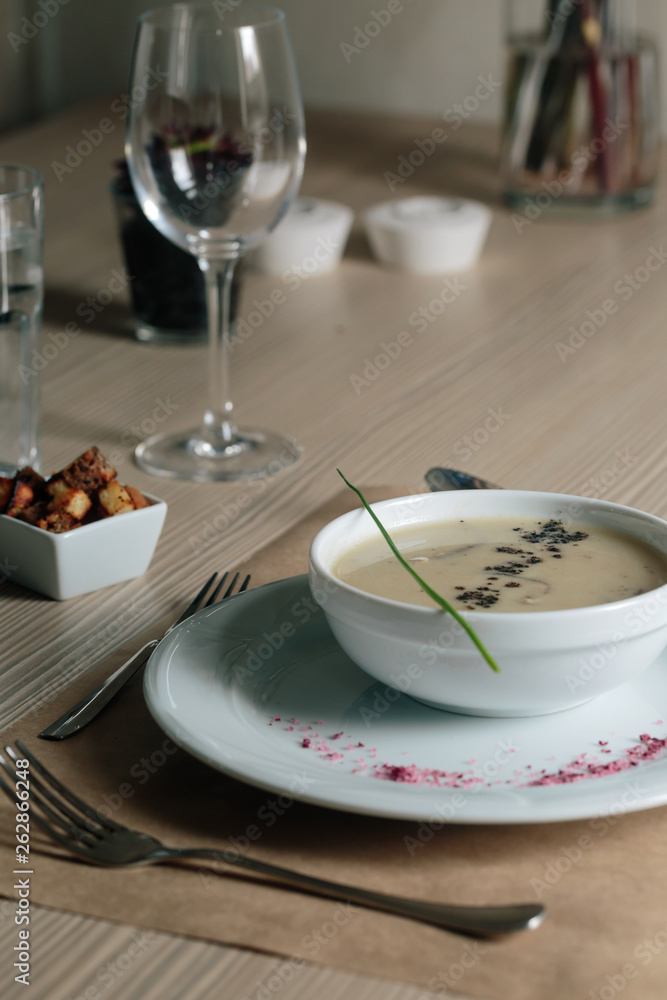 Vegan creamy shiitake soup Vegan creamy shiitake soup