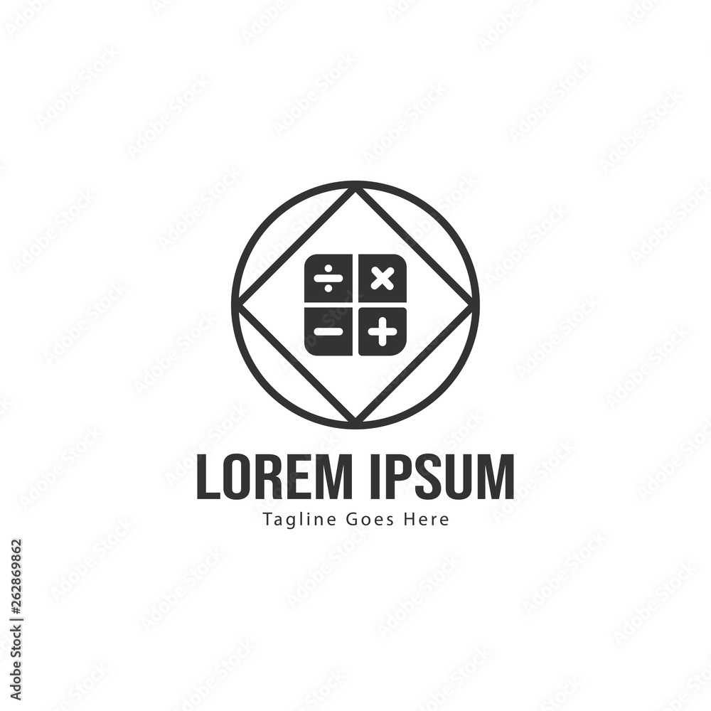 Finance logo template design. Finance logo with modern frame isolated on white background Finance logo template design. Finance logo with modern frame isolated on white background