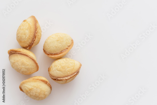 cookies nuts with condensed milk