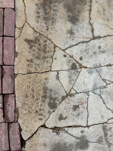 cracks in floor photo