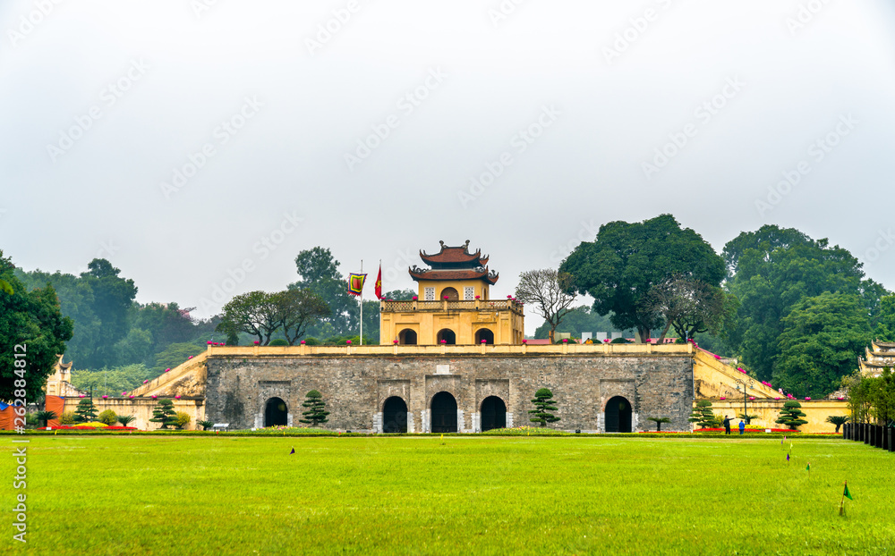 Doan Mon, the main gate of Thang Long Imperial Citadel in Hanoi, Vietnam Doan Mon, the main gate of Thang Long Imperial Citadel in Hanoi, Vietnam