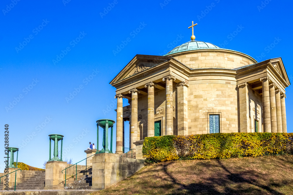 Grabkapelle auf dem Württemberg bei Stuttgart Stock Photo | Adobe Stock