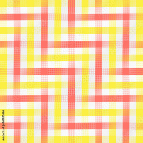 Easter Tartan plaid. Pattern Scottish cage