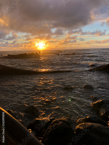 Sunrise over Kauai