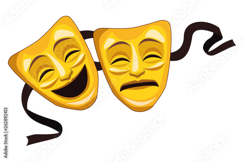 theater mask icon