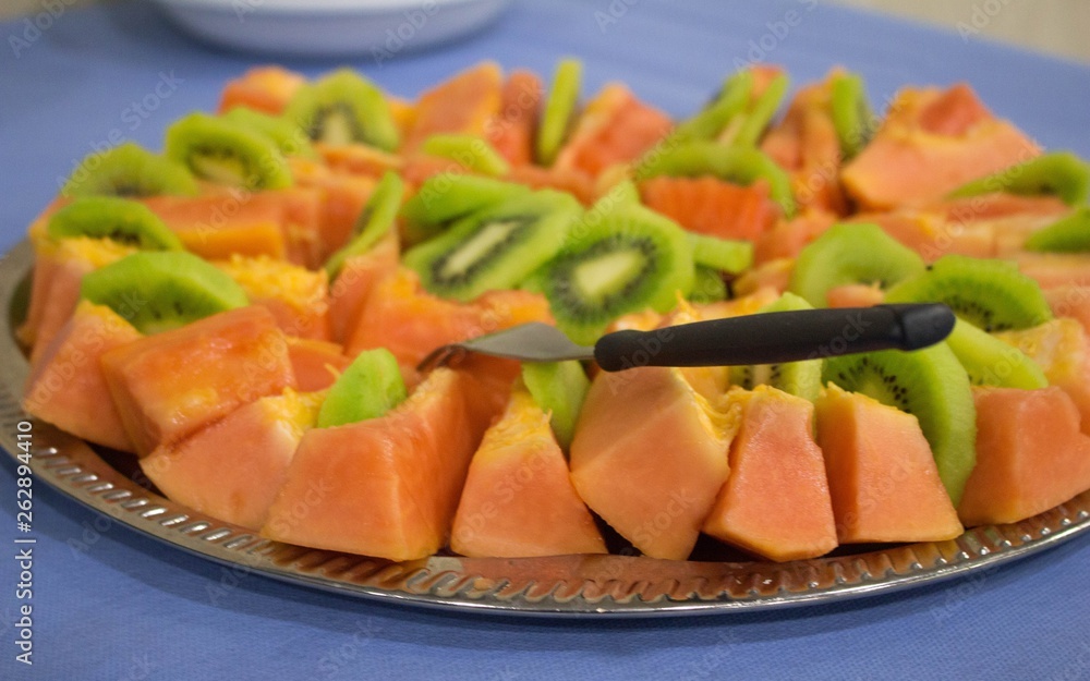fresh salad on a plate fresh salad on a plate