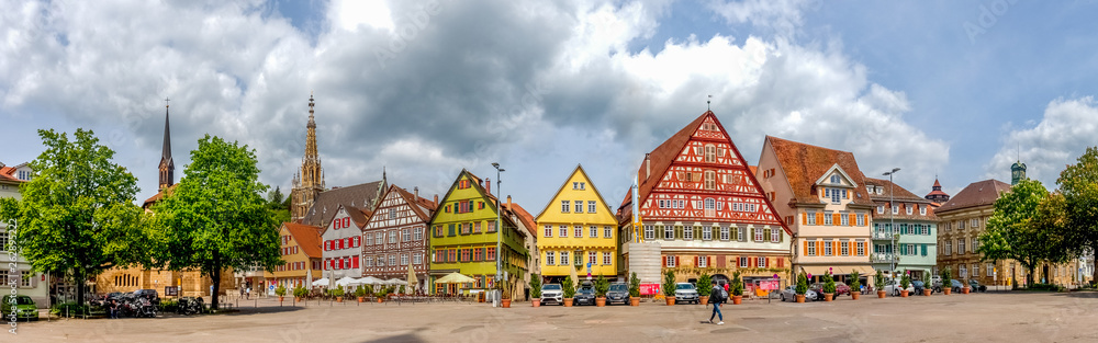 Fototapeta premium Marktplatz, Esslingen am Neckar 