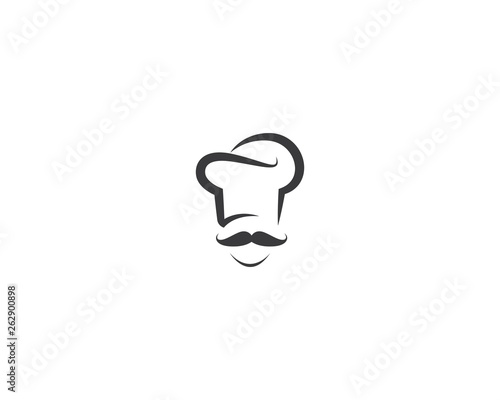 Chef logo template