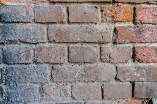 Empty Old Brick Wall Texture.