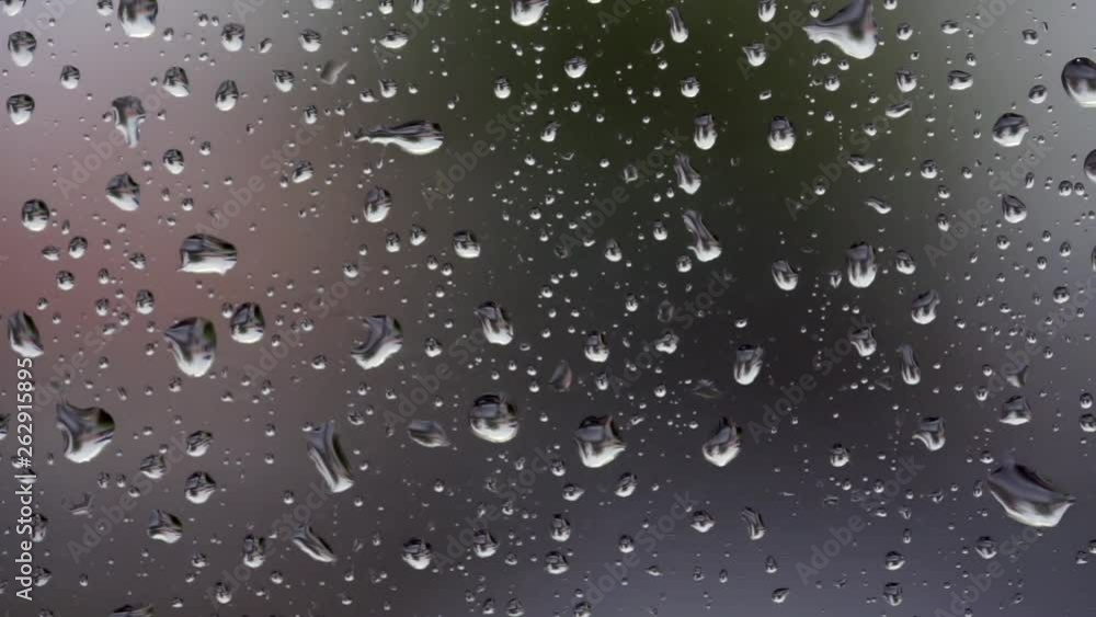 A moody look at some fresh raindrops on the window. A moody look at some fresh raindrops on the window.