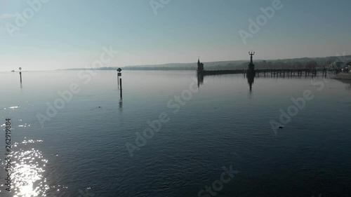 Wallpaper Mural Droneflight over Constance, Bodensee & Rhein / Dronenflug über Konstanz, Rhein & Bodensee Torontodigital.ca