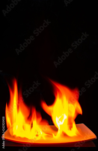 burning flame 