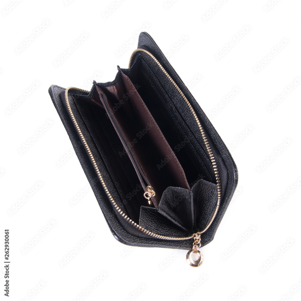 Naklejka premium clutch or women clutch with concept on background.