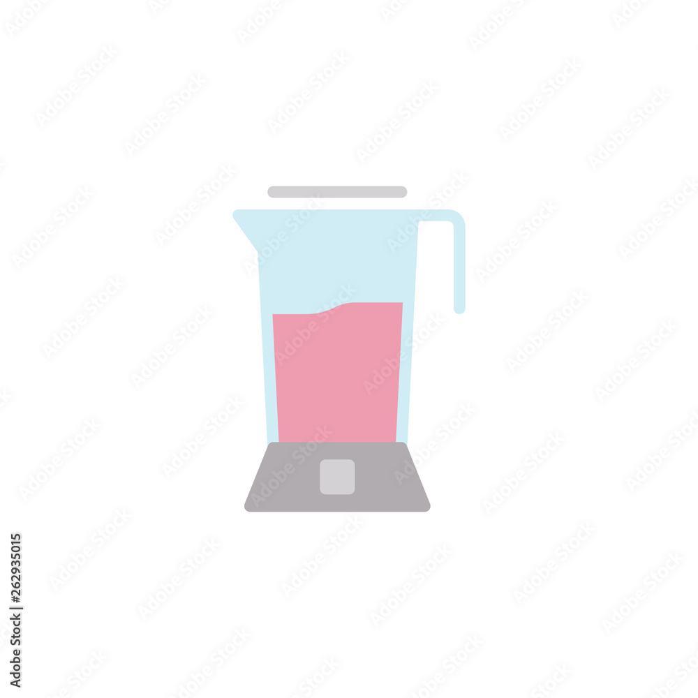 Food mixer flat icon, vector sign, Electric Blender colorful pictogram isolated on white. Symbol, logo illustration. Flat style design Food mixer flat icon, vector sign, Electric Blender colorful pictogram isolated on white. Symbol, logo illustration. Flat style design