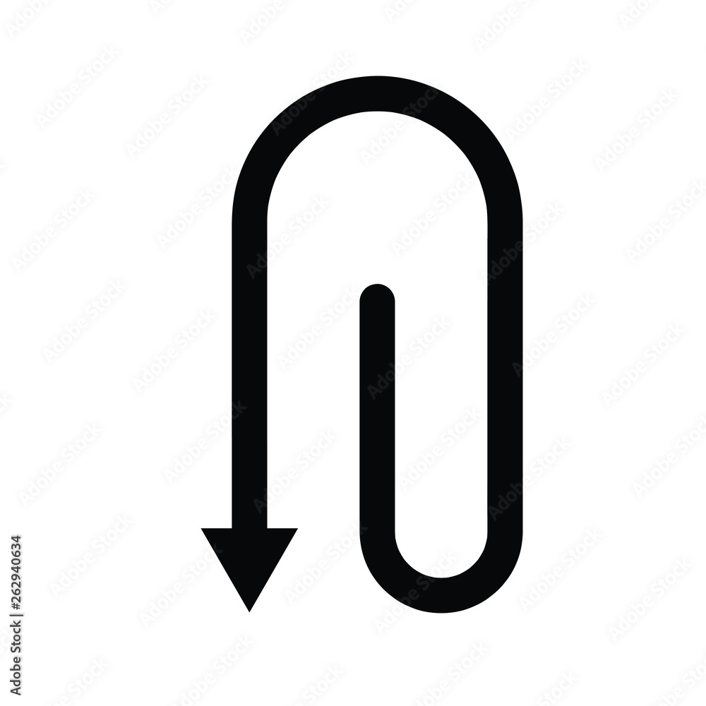 curved arrow icon curved arrow icon