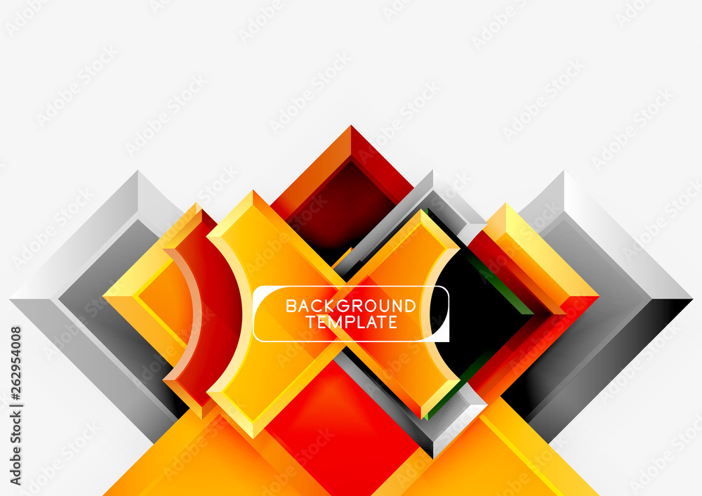 Modern geometrical abstract background Modern geometrical abstract background