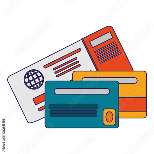 Credit card with backside