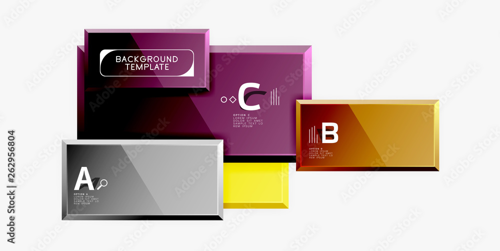 Minimal square banner abstract background Minimal square banner abstract background