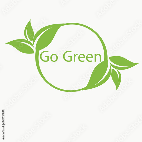 Calligraphy  green. Motivational quote.