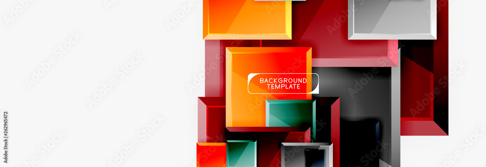 Minimal square banner abstract background Minimal square banner abstract background