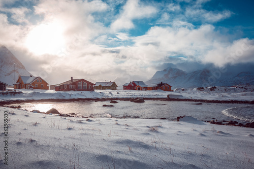 Ramberg village on Lofoten