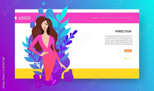 web page design templates for beauty, spa, wellness © Sonulkaster