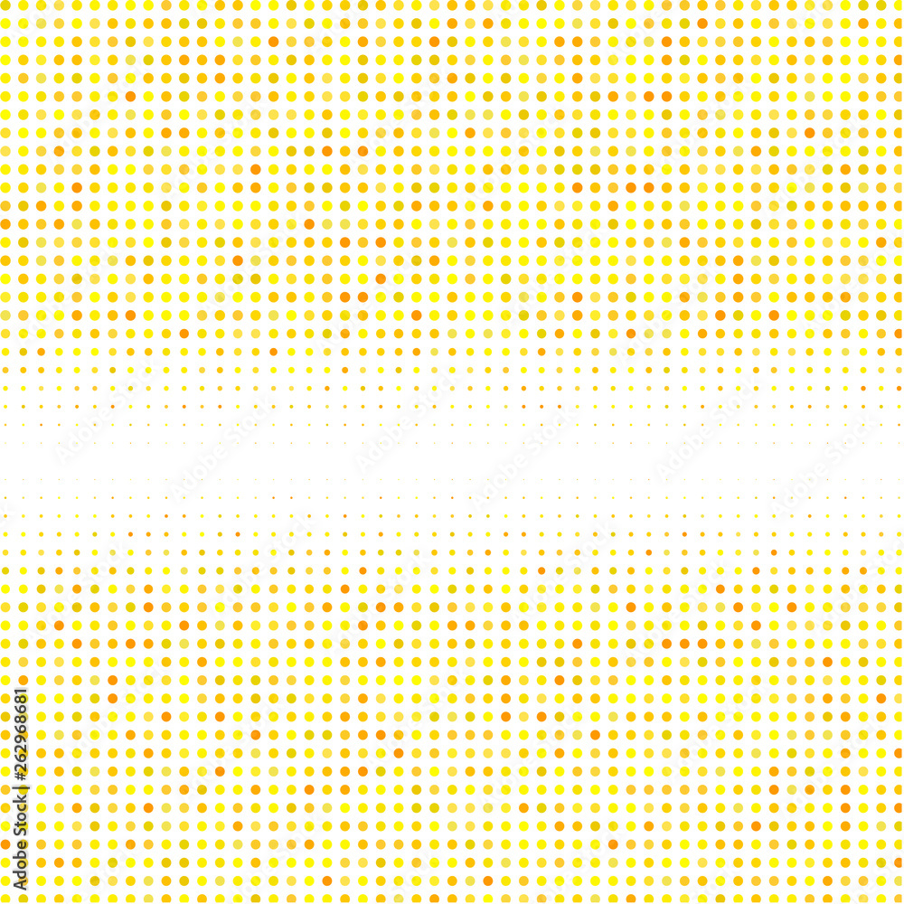 Background of yellow points on white Background of yellow points on white
