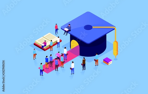 Graduation cap and education