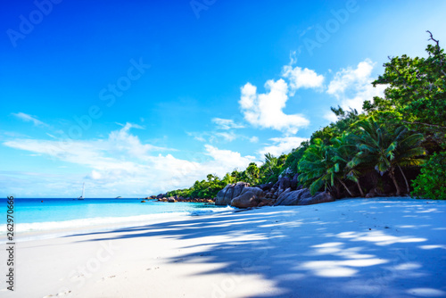 stunning paradise beach at anse lazio  praslin  seychelles 4