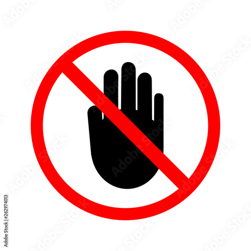 Traffic sign stop set on white background. regulatory warning stop symbol. Vector illustration. 