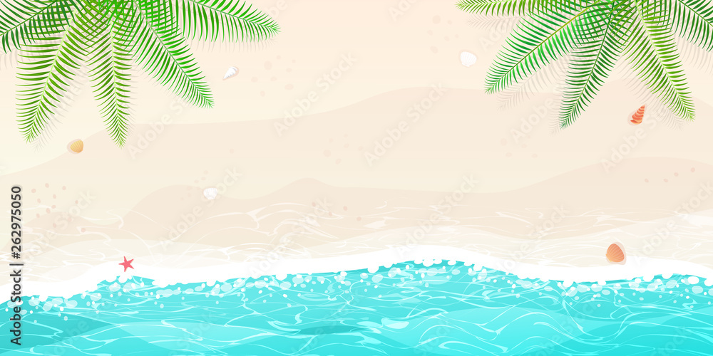 happy summer,beach blue wave,sand beach vector happy summer,beach blue wave,sand beach vector