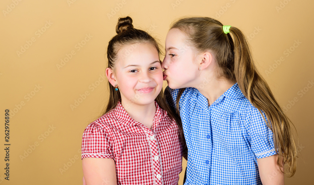 Nothing like sisterly love. Adorable girl kissing her little sister with love. A moment of pure love between small children. Family love Nothing like sisterly love. Adorable girl kissing her little sister with love. A moment of pure love between small children. Family love