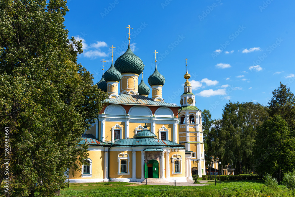 The Transfiguration Cathedral of the Kremlin in Uglich, Russia. The Transfiguration Cathedral of the Kremlin in Uglich, Russia.
