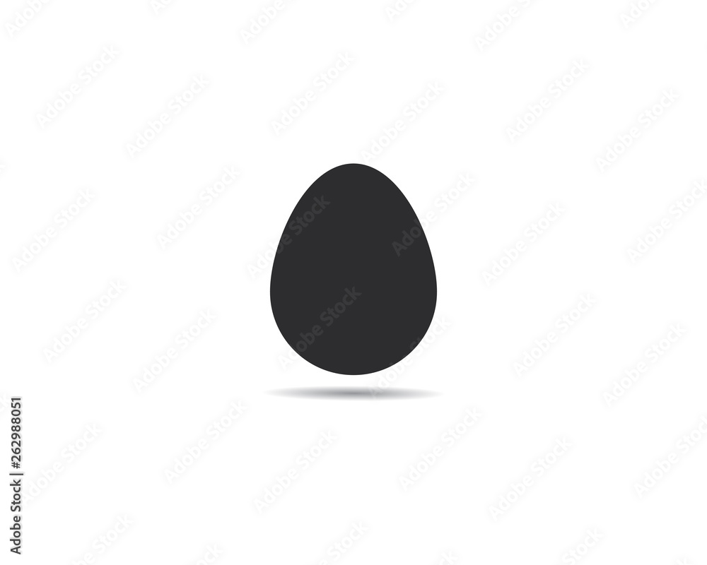 Egg icon vector logo template vector Egg icon vector logo template vector